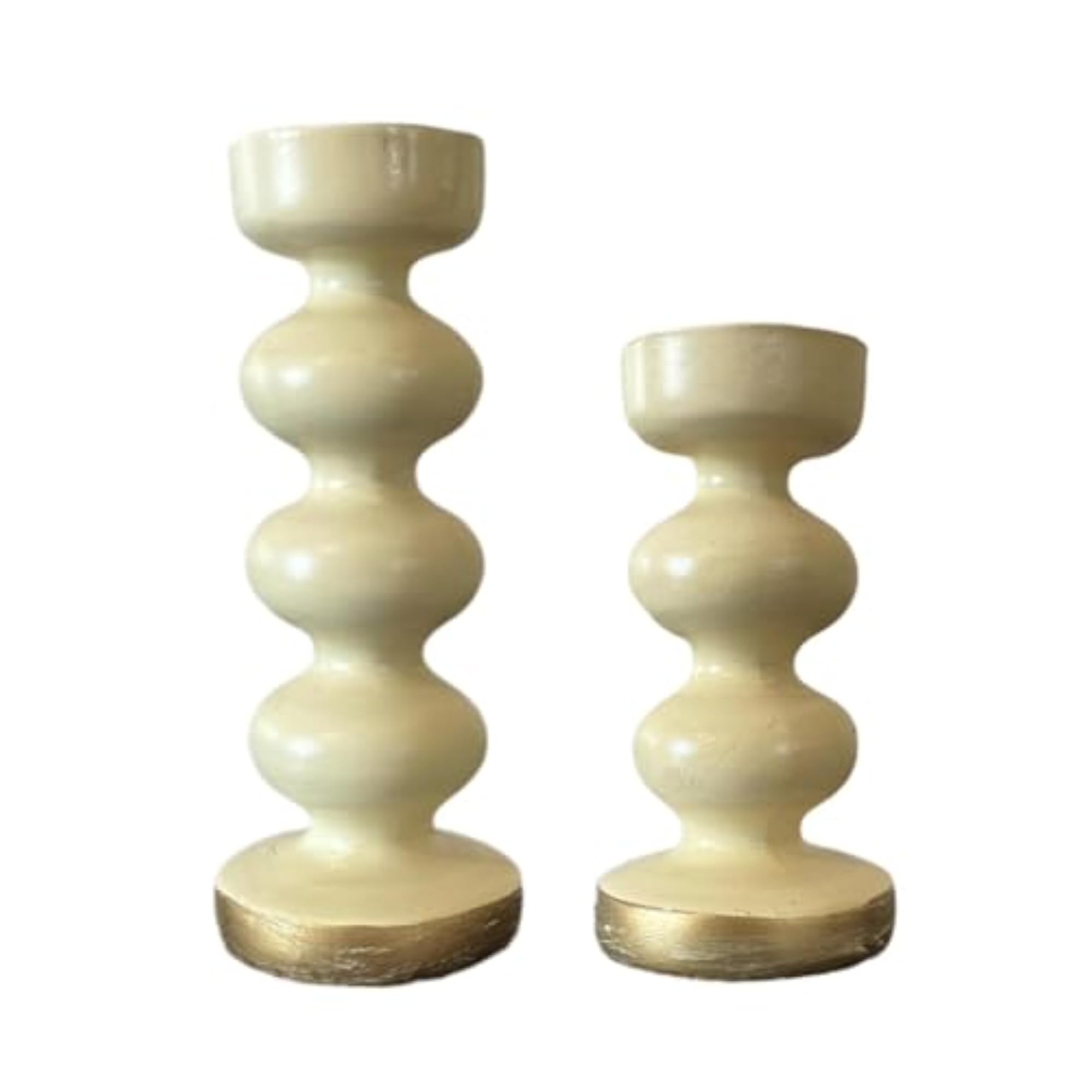 Resin Retro Desktop Candle Holder for Living Room Decor
