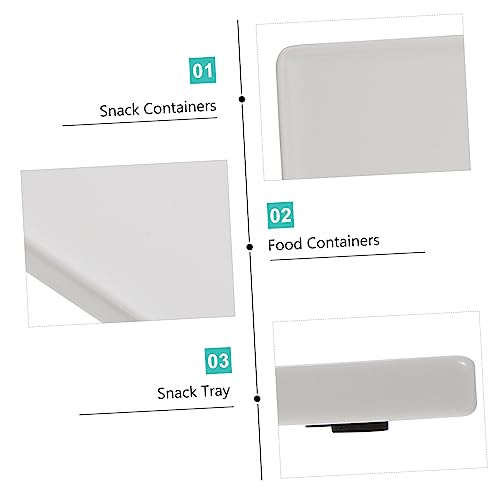Bandeja japonesa rectangular de cerámica para sushi miniatura 5