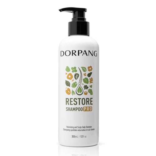 Restore Shampoo for Thinning Hair for Women and Men, Peptide Sham...