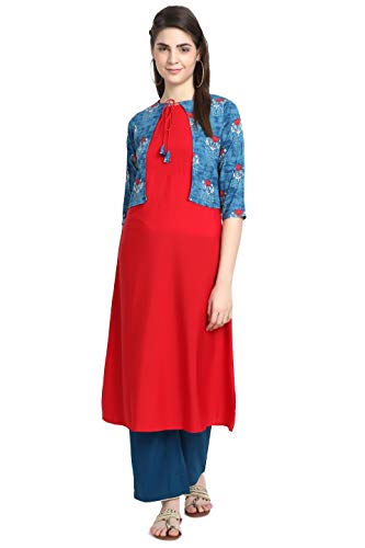 Image of ALC Creations Women's Crepe A-Line Kurti