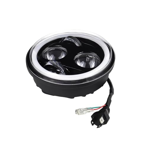 Phare LED 5.75 pouces étanche pour Iron 883 avec feux de jour DRL intégrés