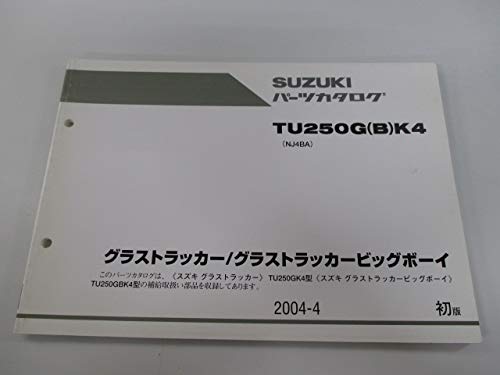 グラストラッカーサービスマニュアルとパーツカタログ