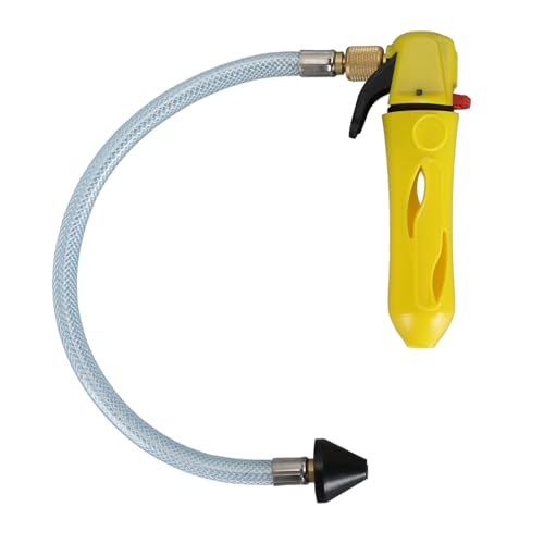 Limpiador Eficiente con Rosca para Tuberías de Drenaje de Aire Acondicionado, Kit CO2 para Drenaje Fácil y Material ABS Duradero (Amarillo) miniatura 7