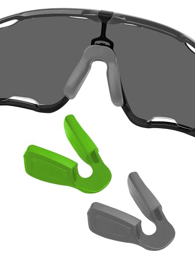Remplacer plaquettes de nez usées Oakley Jaw-Breaker OO9290