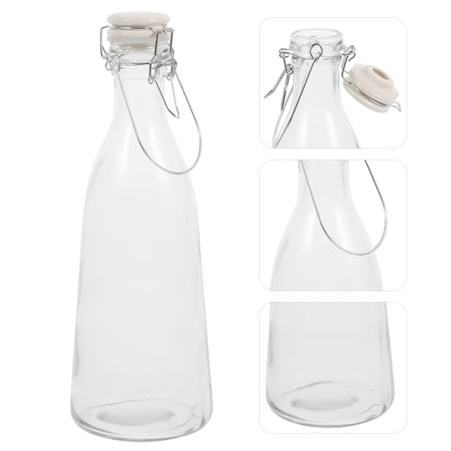 Bouteille en verre 1000ml anti fuite pour éviter les accidents de voyage - 8