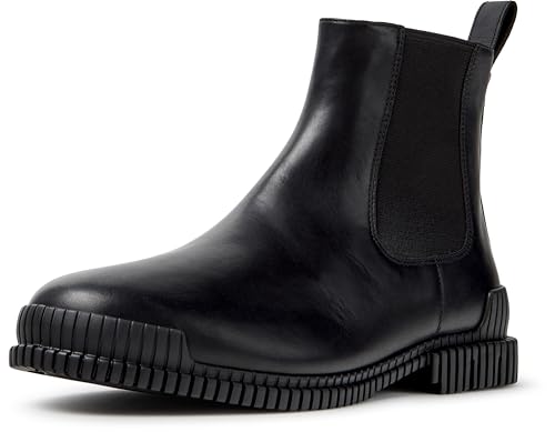 Camper Pix K300562 bottines Chelsea homme en cuir noir élégant