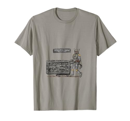 T-shirt Star Wars Boba Fett en coton lourd avec finitions oversized soignées
