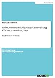  Einbauen einer Rückleuchte (Unterweisung Kfz-Mechatroniker / -in): Erarbeitende Methode