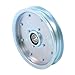 ALL-CARB 3Pcs AUC10172 Deck Flat Idler Pulley Replacement for John Deere Z335E Z525E Z535M Z535R Z540M Z540R Lawn Mower Replaces GY22355 280-807 15959