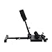 VEVOR Sissy Squat Machine, Multi-Function Deep Sissy Squat Bench for Leg Muscle Training, Easy Setup & Foldable Core Waistline & Glute Workout Equipment, Leg Exercise Machine for Home Gym, Black