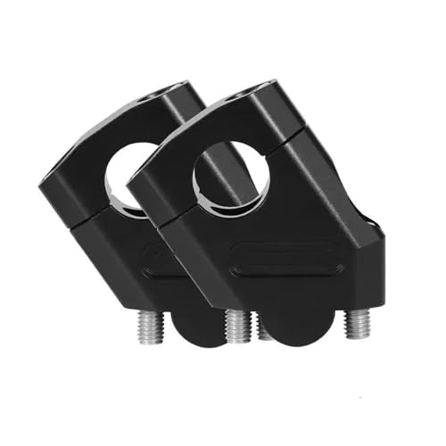 Adaptateur colliers serrage pontet guidon moto en alliage usiné