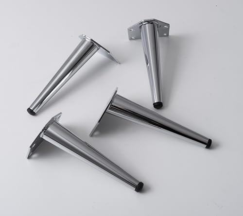 Patas de hierro de alta resistencia IPEA Swing cromadas para sofás elegantes 5