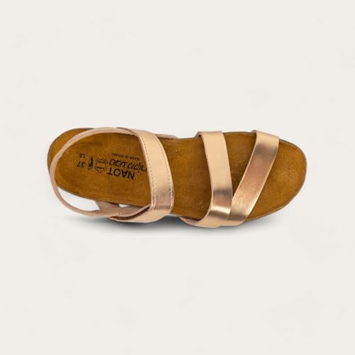 Image of NAOT Kayla Women's Sandals - Supportive 3-Strap Design with Backstrap, Cork & Latex Footbed - Arch Support - Travel-Friendly Comfortable Walking Sandals for All-Day Wear