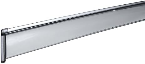 WellVisors Window Visors Wind Deflectors Compatible with Mercedes-Benz 2013-2019 GL-Class X166 with Chrome Trim Rain Guards 3-847MB006