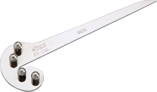 SAM Outillage E5 - 200 centro set Square 165 mm