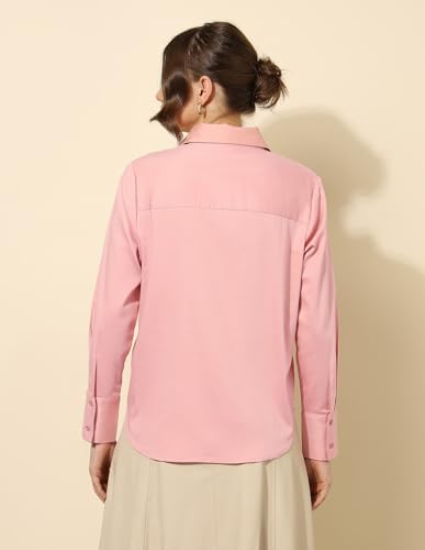 Image of Cotton Sateen Regular fit Shirt