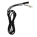 RiToEasysports Electric Scooter Meter Connection Cable, Electric Scooter Display Connection Line PTFE Material Power Cable Replacement Wire