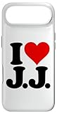 I Love Heart J.J. JJ J J Initials Case for iPhone Air