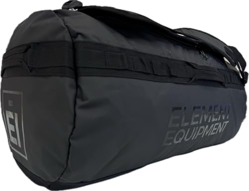 Element-Equipment-Trailhead-Duffel-Bag-Shoulder-Straps-Waterproof-BlackBlack-Large Element Equipment Trailhead Duffel Bag Shoulder Straps Waterproof Black/Black Large - Image 1