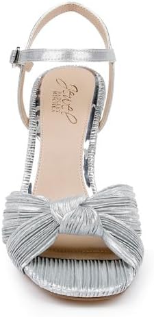 Jewel Badgley Mischka Hydee Pleated Stiletto Sandal - Image 9