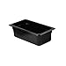 Thunder Group Third Size 4" DEEP Polycarbonate Food PAN, Black