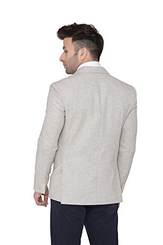 Image of WINTAGE Men's Tweed Casual and Festive Blazer Coat Jacket : Silver