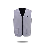 【Lavable a mano y a máquina】 La chaqueta térmica ajustable de tamaño es fácil de cuidar. Tanto el lavado a mano como el lavado a máquina son aceptables. Tenga en cuenta: la temperatura del agua de lavado debe ser inferior a 30 ° C / 86 ℉. Enchufe el banco de energía antes de lavar. Nos gustaría recomendarle que lo lave a mano para prolongar su vida útil.