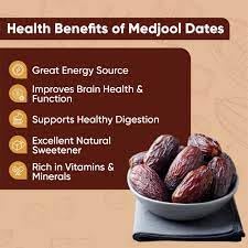 Image of JB&CO Premium Imported Medjool Dates | Jumbo fresh & Soft Khajoor | Medjul khajur | Naturally Sweet Arabian Dates | No Added Sugar, Healthy Dry Fruits Snack, Vegan, 1 kg pack (500g X 2)