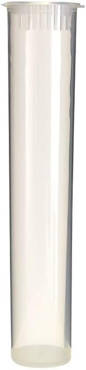 Miniatura 4 de Tubos transparentes con parte superior, contenedor pre-enrollado a prueba de olores, frasco de plástico sin BPA, práctica junta superior, vial