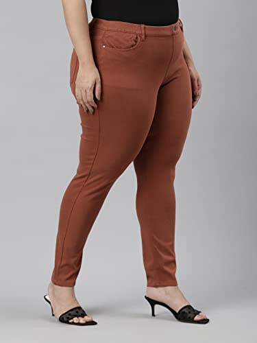 Image of GO COLORS Women Mid Rise Premium Straight Jeans