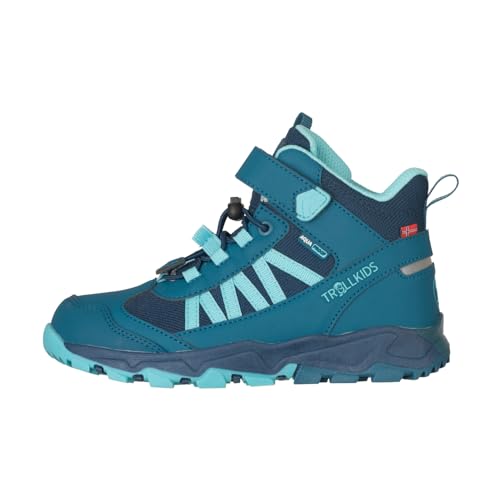 Trollkids Kids Tronfjell Hiker Mid 34, Dark Marine