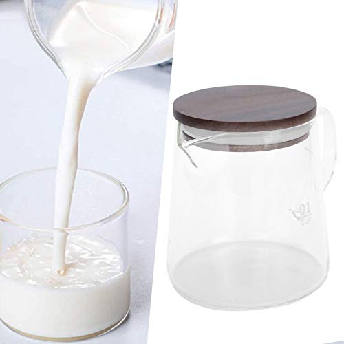 Glass Coffee Carafe, Clear Coffee Pot Server Glass Teapot Glass Teakettle Restaurant Coffee Server With Handle Lid For Tea Milk(L) #TOP5