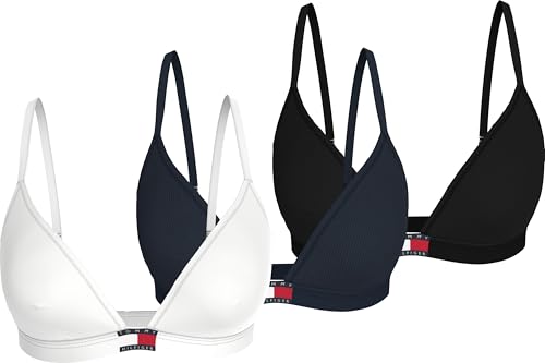 Brassières Tommy Hilfiger Triangle Femme Lot de 3 Sous-Vêtement Coton Souple