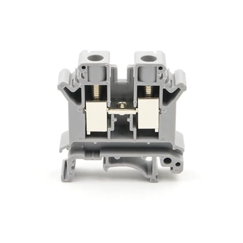 Bloques de terminales riel DIN UK 10N de 800V conectores electricos de tornillo 76A 3