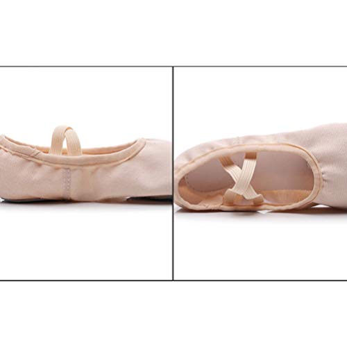 Sapatos de balé Milisten com sola completa para ioga, sapatos de dança para mulheres, meninas, taman