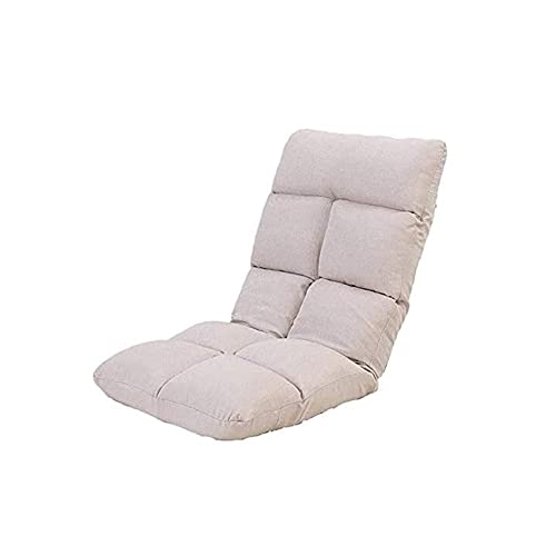 GBNYTT Puff Lazy Sofá con respaldo alto, sofá cama, suave acolchado, fácil de plegar para adolescentes y adultos (A)
