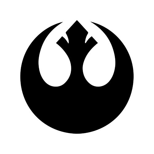 SW Rebel Alliance Decal Vinyl Sticker Auto Car Truck Wall Laptop | Black | 4