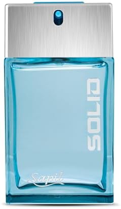Sapil Solid Woody Cologne for Men with Sandalwood Cedar EDT 3.4oz 100ml