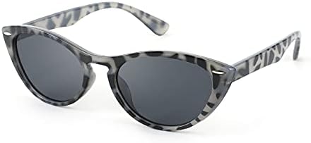 FEISEDY Retro Cat Eye Sunglasses Women Men Vintage Small Cateye U...