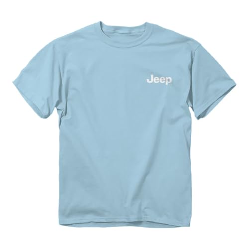 Jeep Sasquatch Off Grid Short Sleeve T-Shirt, Chambray | Sasquatch, Outdoors Design | 100% Ringspun Cotton2