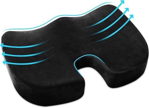ChicSolis weiches Memory Orthopädisches Sitzkissen...