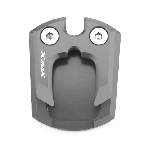 Extension de béquille pour Xmax 300 plaque élargie anti-enfoncement de moto