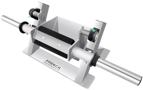 French Fitness Napa P/L Tibia Dorsi Flexion Plate Loaded – One Leg Standing & Two Feet Seated Positions, Steel, Diamond-Plated Footplate, Comfort Padding