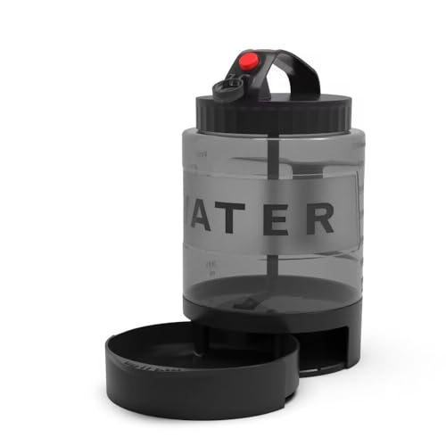 Dog Water Bottle 77oz Portable Travel Dog Water Bottle Dispenser for Walking Hiking Outdoor Activities, Pet Accessories