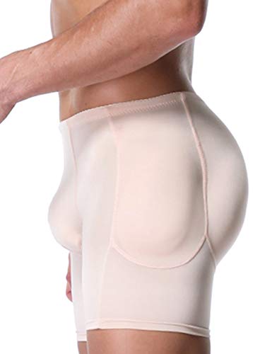 DoLoveY Cueca masculina modeladora bumbum levantador de bumbum modeladora acolchoada para melhorar o