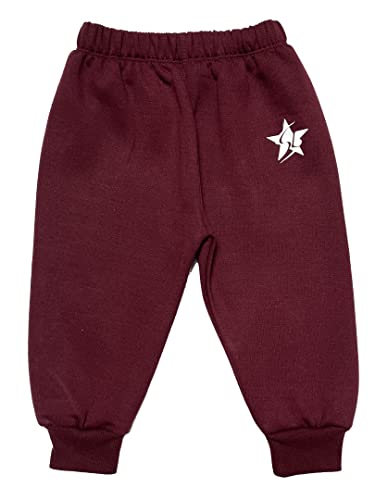Image of STARLATH Baby Kids Warm Fleece Pajama Pants, Winter Wear Trackpants for Baby Boys and Girls (Pack of 5) (18-24 Months) |Fit Type: Regular Fit, Multicolour