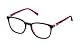 STING Jungen Vsj750 Sonnenbrille, Glänzendes Bordeauxrot + Fuchsia, 46