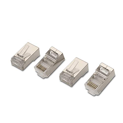 AISENS A139-0298 - RJ45 Connector 8 FTP (10 units) Silver