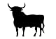 Aufkleber Stier Autoaufkleber Sticker Waschstrassenfest UV-Beständig Premium Edition