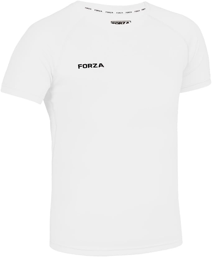 FORZA Boys' Short Sleeve Base Layer – Quick-Dry, Anti-Odor, 4-Way Stretch, Youth Sports Top